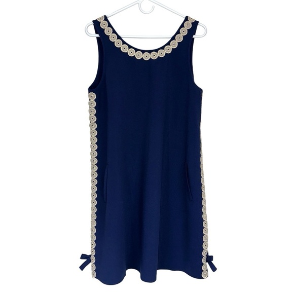 Lilly Pulitzer Stella Navy Mini Shift Dress - Picture 5 of 11